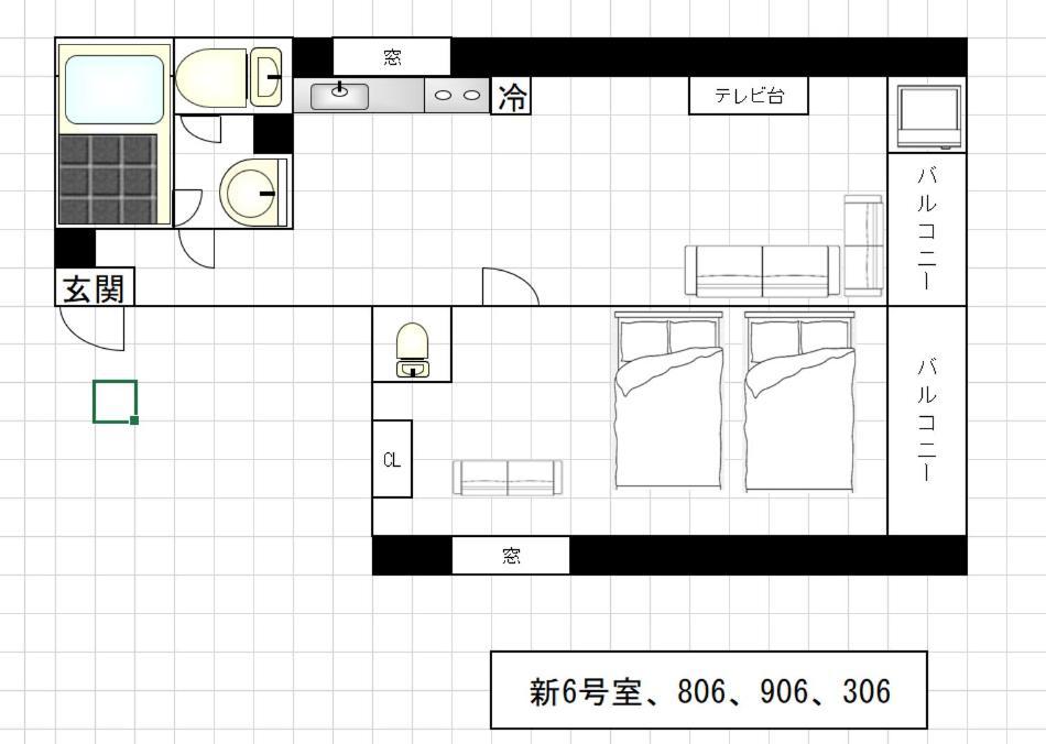 Liberty Palace Apartment1 오사카 외부 사진